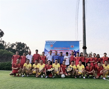 Các trận giao hữu bóng đá nhân dịp kỷ niệm 60 năm ngày thành lập ngành KSND